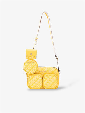 Michael Kors Jet Set Medium Crossbody Golden Yellow