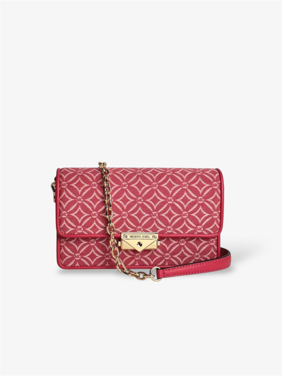 Michael Kors Umhängetasche in pink mit gold