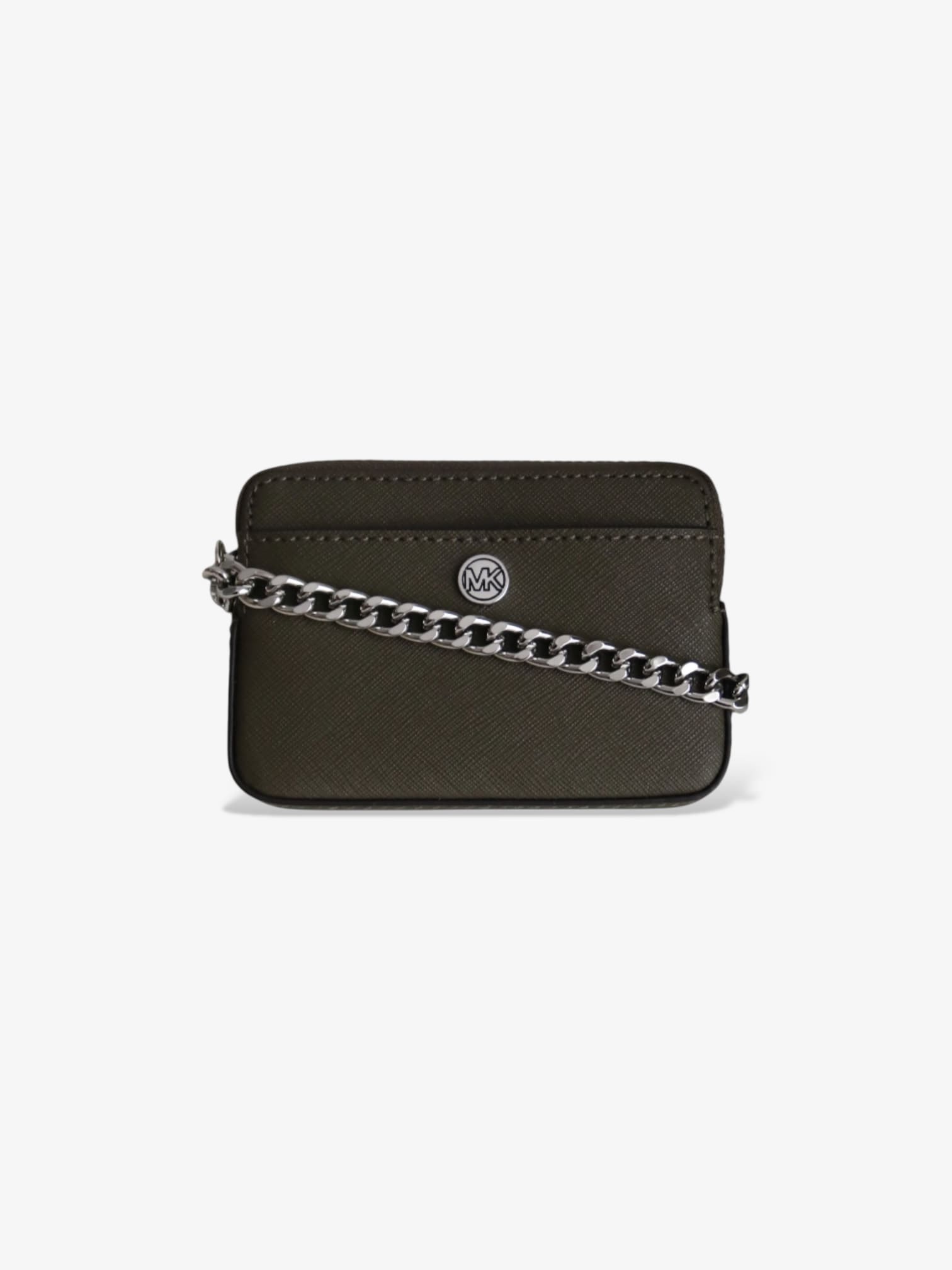 Michael Kors Geldbörse Olive Saffiano Leder