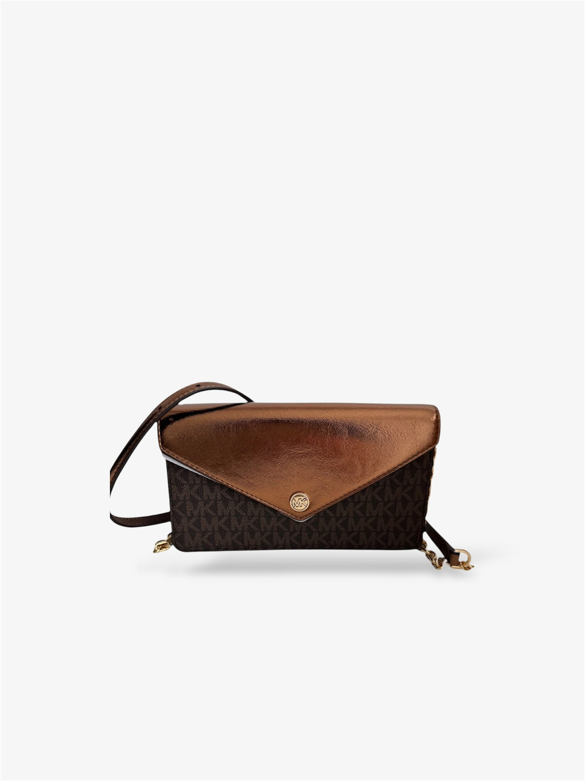 Michael Kors Umhängetasche Metallic Brown
