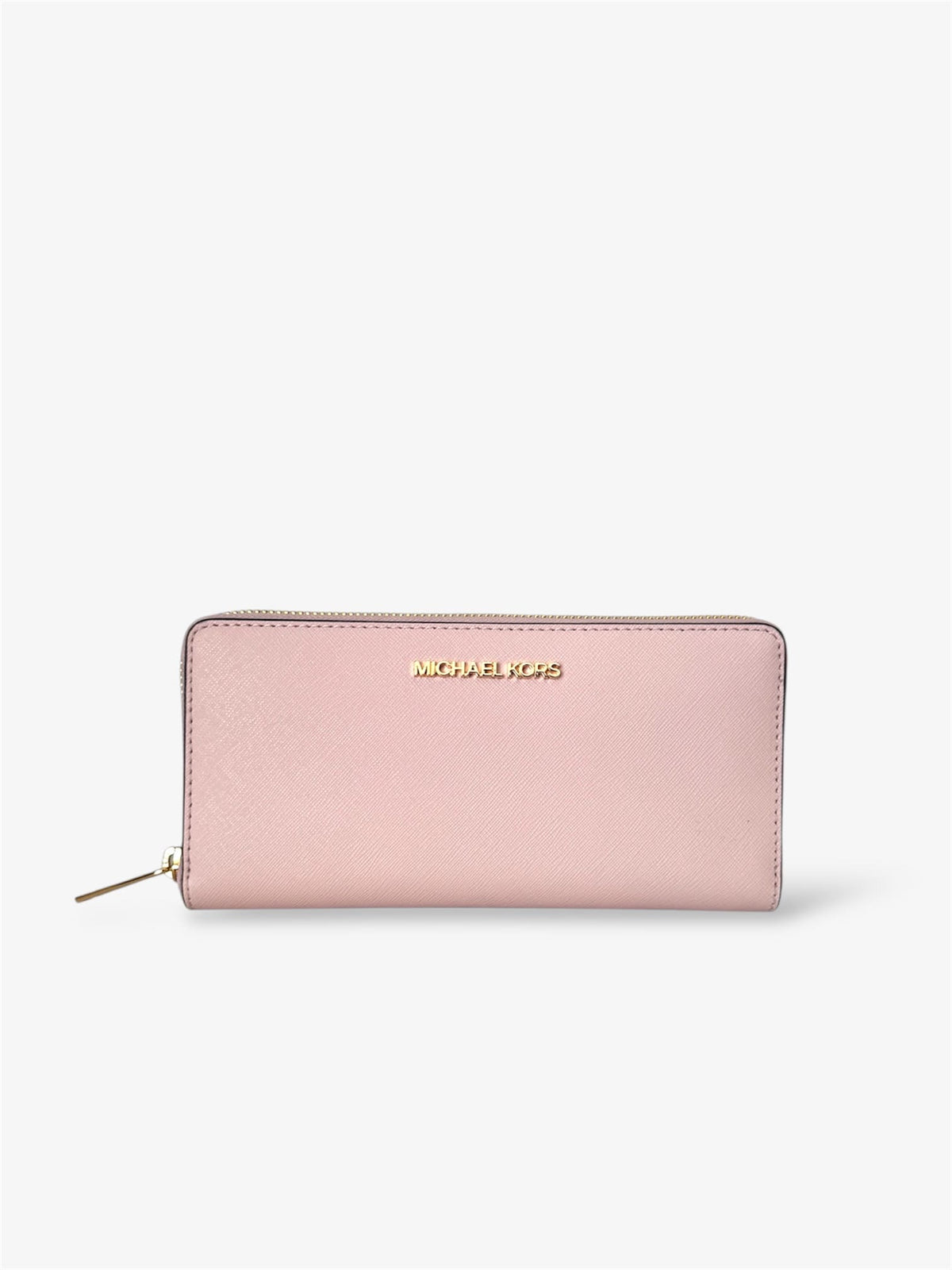 Michael Kors Jet Set Travel Large Continental Geldbörse Powder blush