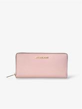 Michael Kors Jet Set Travel Large Continental Geldbörse Powder blush