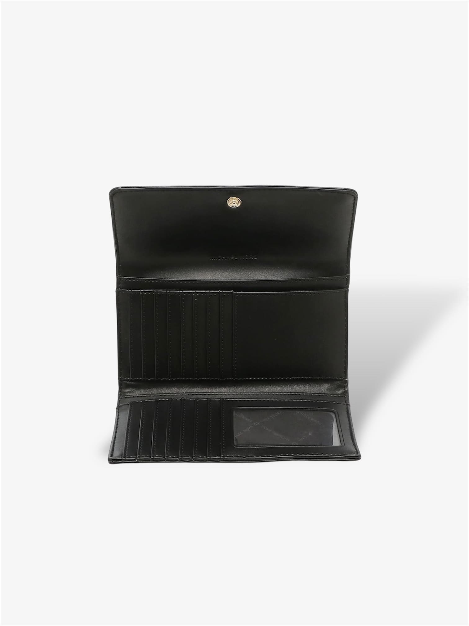 Michael Kors  Jet Set Travel Trifold Geldbörse schwarz gold