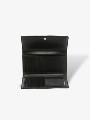 Michael Kors  Jet Set Travel Trifold Geldbörse schwarz gold