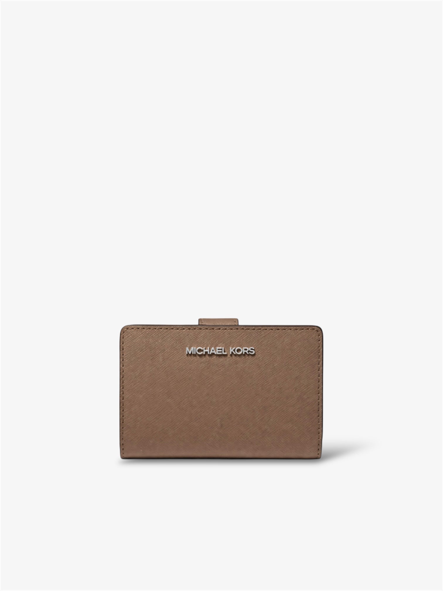 Michael Kors mittelgroße Geldbörse Crossgrain Leder