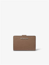 Michael Kors mittelgroße Geldbörse Crossgrain Leder