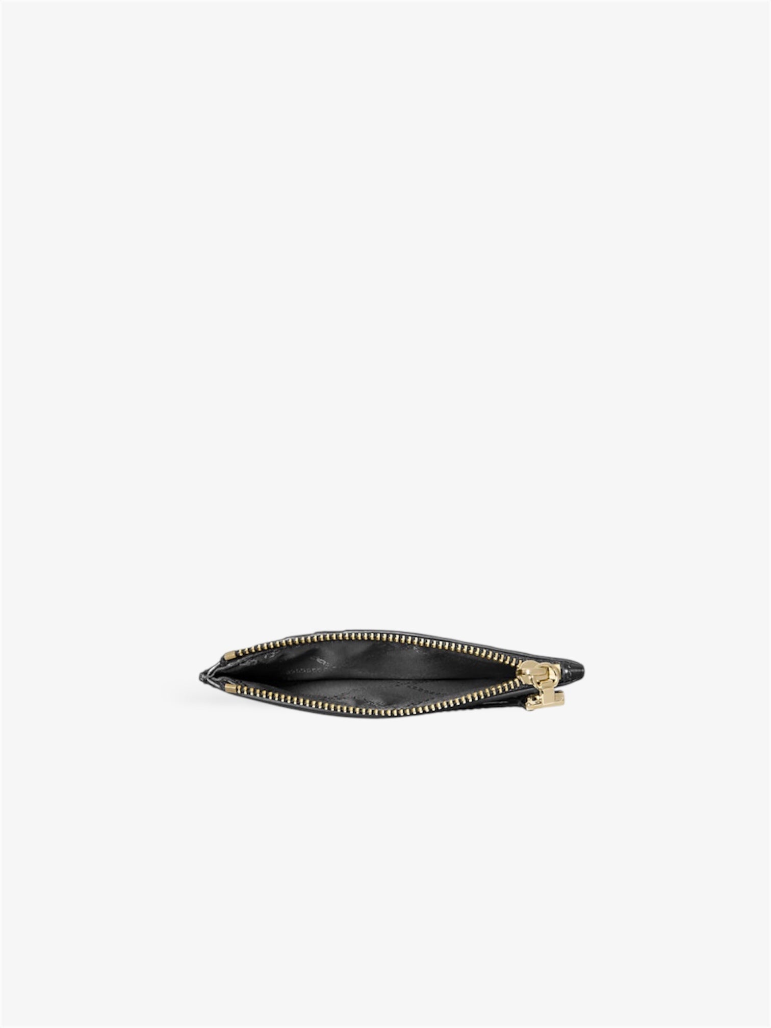 MICHAEL KORS Kartenetui Empire Small aus Leder mit Krokodilprägung