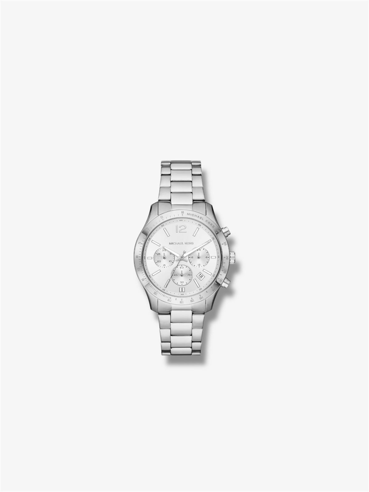 MICHAEL KORS  Oversized Berkley Silver-Tone Watch MK7413