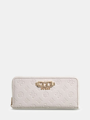 GUESS Anis Portemonnaie in Beige