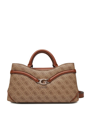 GUESS Dea Handtasche Milch-Logo